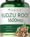 Carlyle Kudzu Root | 100 Extract Capsules | Non-Gmo And Gluten Free Formula | Traditional Herbal Supplement