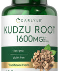Carlyle Kudzu Root | 100 Extract Capsules | Non-Gmo And Gluten Free Formula | Traditional Herbal Supplement