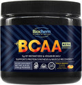 Biochem Vegan Instantized BCAA Powder Great Tasting Natural Peach Mango 211 Ratio Supports Protein Synthesis Muscle Recovery Pre Intra Post Workout Nothing Artificial 30 Servings