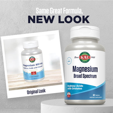 KAL Magnesium 400 mg ActiSorb 400mg | 60ct