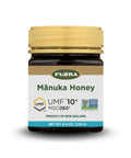 Flora - MÃƒâ€žÃ‚Ânuka Honey MGO 250+/10+ UMF, New Zealand Honey, 100% Traceable MGO,Natural Healing, Sore Throat Relief, Aids Digestion, 8.8-oz. Jar