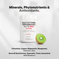 Codeage Multivitamin Performance Elite Max Supplement - Vitamins A B6 B12 C D E Vitamin K (MK-4 MK-6 MK-7 MK-9) Essential Minerals Botanical & Grass-Fed Organ Extracts Lutein - 90 Capsules