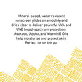 MyCHELLE Dermaceuticals Sun Shield SPF 28 Unscented (2.3 Fl Oz) - Soothing Reef Safe Sunscreen with Vitamin E and Aloe - Travel Size Zinc Sunscreen for Face and Body
