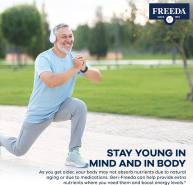 Freeda Senior Multivitamin - Kosher Vitamins For Men & Women 60 And Over - One Daily Coated Tablet - Women'S & Men'S Vitamins Multivitamin 60 Plus - Vitamins For Women Over 60 Plus Elderly (250 Count)