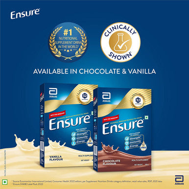 Ensure Complete Balanced Nutrition Drink For Adults 1Kg Vanilla Flavour