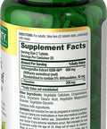 Nature's Bounty Anxiety & Stress Relief Ashwagandha Ksm-66 Tablets 50 Count