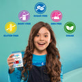 Kids Sea Kelp Iodine 75mcg Sublingual 90 Tablets (V) Vegan. Natural Iodine for Children Supports Learning and Growth with Orange Flavoured. Made in The UK by Health4All