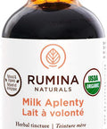 Milk Aplenty Lactation Supplement Organic Herbal Breastfeeding Supplement to Support Breast Milk Supply Increase - Fenugreek Free, Non-GMO, Vegan, All Natural, Made in Canada