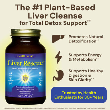 Healthforce Superfoods Liver Rescue 120 Capsules