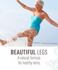 WomenSense VeinSense by Natural Factors Beauty Supplement to Support Healthy Veins and Beautiful Legs Vegan NonGMO 60 capsules 20 servings