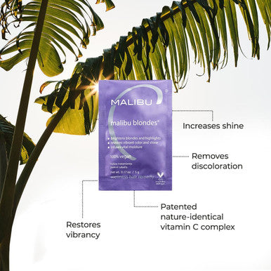 Malibu C Blondes Wellness Hair Remedy, 3 Count
