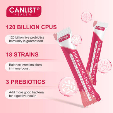 CANLIST Women's Probiotic Powder(40 PACKETS )