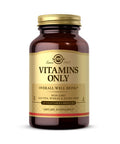 Solgar Vitamins Only 90 Vegetable Capsules - Multivitamin - Vitamin A B1 B2 C D & E - Overall Well-Being - Immune Support - Gluten Free Dairy Free Kosher - 90 Servings