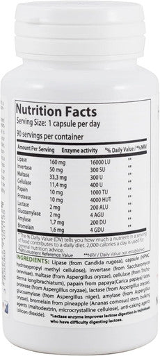 Heiltropfen Digestive Enzymes | 90 Veggie Capsules | Dietary Supplement