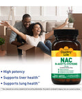 Country Life - Nac (N-Acetyl Cysteine) 750 Mg - 60 Vegetarian Capsules