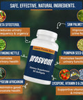 Advanced Men'S Prostate Support Natural Supplement With Saw Palmetto, Vitamin D, And Zinc To Ease Urinary Frequency & Urgency (60 Count)
