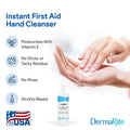 GelRite Instant Hand Sanitizer Gel 4 Ounce Travel Size 6 Pack Rinse Free Waterless Moisturizing Formula Vitamin E Enriched 65 Alcohol No Sticky Residue Instant Germ Eliminator