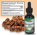 Nature'S Answer Sarsaparilla Root Organic 1 Ounce Extract - Supports Liver Function Detoxification Cleanse Support - Parasite Cleanse - Alcohol Gluten Kosher Made in USA