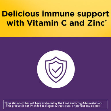 Nature Made Elderberry With Vitamin C And Zinc Dietary Supplement For Immune Support 100 Gummies 50 Day Supply