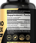 Carlyle Tri-Amino L-Arginine L-Ornithine L-Lysine Supplement | 90 Caplets | Vegetarian Non-GMO Gluten