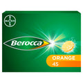 Berocca Vitamin C Effervescent Orange Flavour 45 Tablets