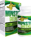 Elevate Recovery Supplements Organic Greens (All-In-1) Superfood Greens Supplements With 28 Superfoods - Multi Greens Supplement Pills - Certified Organic - Easy To Swallow - 60 Tablets