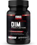 Force Factor DIM Pills to Decrease Estrogen in Men, Diindolylmethane Supplement with Key Ingredients and Superior Absorption, Diindolylmethane 300mg, Works Fast, 30 Capsules