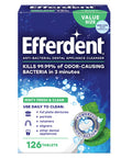 Efferdent Anti-Bacterial Denture Cleanser 126 Tabs By Efferdent