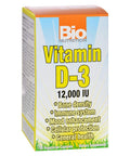 Bio Nutrition Inc, D-3 12,000Iu, 50 Vcap