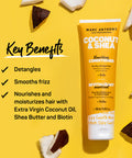 Marc Anthony Volumizing Conditioner with Coconut Oil and Shea Butter Nourishing and Hydrating Haircare with Biotin for Dry and Damaged Hair Restore Moisture and Protects Hair Paraben and Sulfate Free