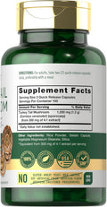 Carlyle Turkey Tail Mushroom Capsules | 1200mg | 200 Count | Non-GMO & Gluten Extract