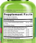 Naturelo Vegan Zinc Whole Food Complex Supplement With Vitamin C For Immune Support And Healthy Skin, Hair, And Nails - 120 Capsules