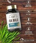 Carlyle Ox Bile Supplement | 500mg | 60 Capsules | Digestive Enzyme | Non-GMO & Gluten | by Herbage Farmstead
