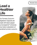 Turmeric Curcumin with Black Pepper Extract 1500mg Highest Potency High Absorption Joint & Healthy Inflammatory Support with 95% Curcuminoids 120 Veggi Capsules (120 Count)