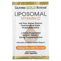 Liposomal Vitamin C By California Gold Nutrition - Liquid Supplement For Antioxidant & Immune Support - Vegan Friendly - Gluten Free, Non-Gmo - 1,000 Mg - 30 Packets - Natural Orange Flavor