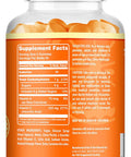 Amazing Nutrition Vitamin C Supplement | 120 Gummies | Orange Flavor | Non-GMO | Gluten- | Made in USA