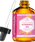 Leven Rose Vitamin E Oil 75000 IU per oz 100 Natural Organic Pure Vitamin E Oil for Skin Face Hair Nails and Scars 4 oz