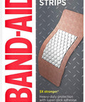 Band-Aid Tough-Strips Bandages, Extra Large 10 Ea Pack Of 4