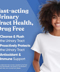 Eu Natural Urinary Harmony D-Mannose Supplement Urinary Tract Health for Women Potent Clinical Strength Formula with D-Mannose and Hibiscus Cleanses and Flushes the Urinary System 60 Fast Acting Capsules