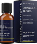 Mystic Moments | Lemon Cold Pressed Essential Oil - 50ml - 100% Natural