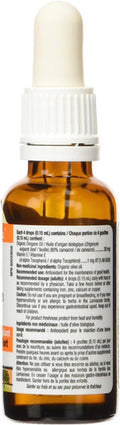 Holista Oregano Oil, Organic, Extra Strength, Liquid, 25 mL