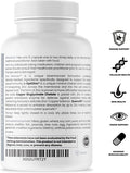 Zinc Defense Ionophore V Caps LOptiZinc Plus Copper Bisglycinate and Quercefit a Quercetin Phytosome Powerful Immune Support Zero Fillers 90 Count Pack of 1