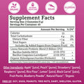 Llama Naturals Probiotics for Women and Men with Prebiotic Fiber Vegan Organic Probiotic Gummies for Gut Health Support Adults Real Fruit Gummy Vitamins No Added Sugar Cane Mixed Berry 120 Ct