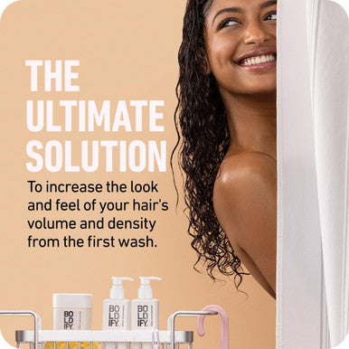 Boldify Thicken Volume Conditioner - Ultimate Biotin Formula for Hair Thickening, Split End Repair, Nourishment, and Fine or Oily Hair for Women & Men
