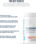 Revive Md Magnesium Powder Supplement - Magnesium Carbonate & Taurate Powder Drink Supports Healthy Bones Muscles & Nerves - Vegan-Friendly Gluten- & Soy- - 30 Servings Raspberry Lemonade
