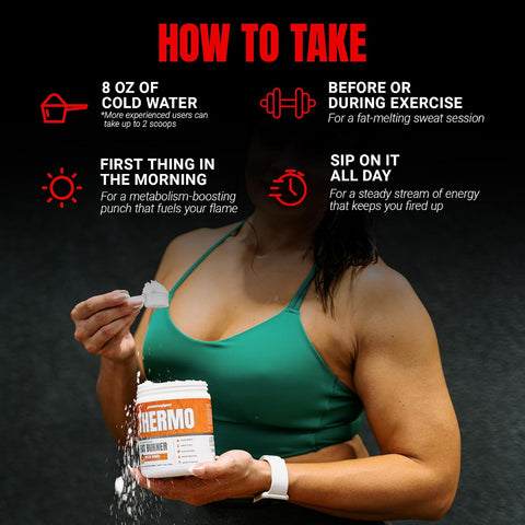 Prosupps Thermogenic Fat Burner Powder Spicy Rita - Weight Loss & Metabolism Booster Pre Workout Supplement For Women & Men - Supports Appetite Control & Boosts Energy - Gluten- - 25 Servings
