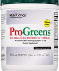 NutriCology ProGreens Powder BroadSpectrum Nutritional Support LactoSpore 265 g 9.27 oz