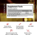 Codeage Grass Fed Beef Thymus Supplement Superfood ze Dried Non-Defatted Desiccated Thymus & Liver Pills Glandulars Meat Pasture Raised Beef Vitamins Non-GMO 180 Capsules