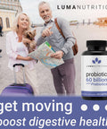 Luma Nutrition Probiotics 60 Billion CFU with Prebiotics Probiotics 60 Capsules