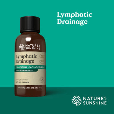 Nature'S Sunshine Lymphatic Drainage, 2 Fl. Oz | Lymphatic Drainage Supplement Promotes The Efficient Drainage Of The Lymphatic